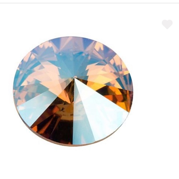 Handmade Swarovski “Light Colorado Topaz Shimmer” - Picture 2 of 8